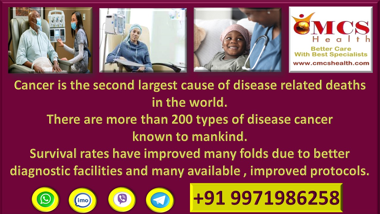 Cancer treatment in India.