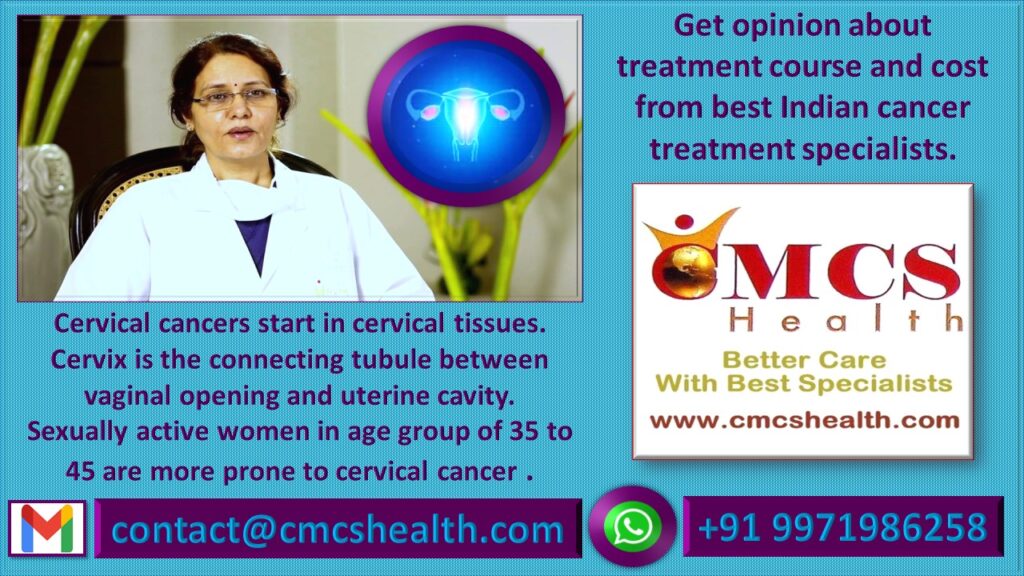 Cervical cancer treatment in India - CMCS Health.