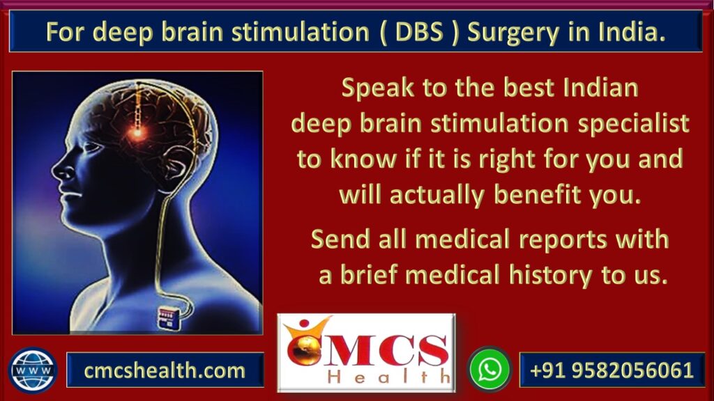 Best Deep brain stimulation ( DBS ) surgery in India - CMCS health.