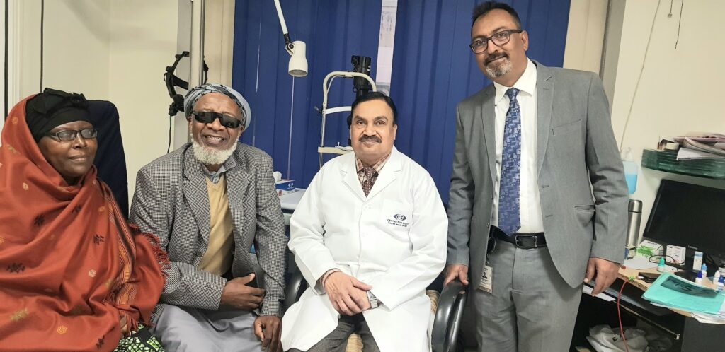Successful Grade III glaucoma treatment in India for a Tanzania guest in India - CMCS Health.